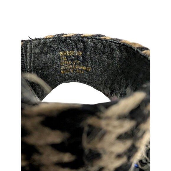 Beach by Matisse Borderline Platform Slide Sandals Boho Chevron Woven Womens 7 - Picture 6 of 9